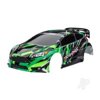 Body, Ford Fiesta ST Rally VXL, Green (painted, decals applied)