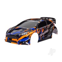 Body, Ford Fiesta ST Rally VXL, Orange (painted, decals applied)