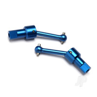 Driveshaft assembly, Front & Rear, 6061-T6 aluminium (Blue-anodised) (2 pcs)