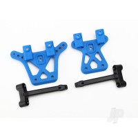 Shock tower, Front (1pc), Rear (1pc) / shock tower brace (2 pcs)