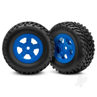 Wheels & Tyres, Assembled Glued SCT Off-Road Racing Tyres (1 Each, Right and Left)