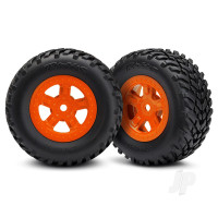 Wheels & Tyres, Assembled Glued SCT Off-Road Racing Tyres (1 Each, Right and Left)