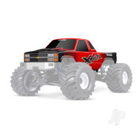 Body X-Monster Chevy Red
