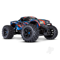 X-Maxx Belted 8S 4WD Electric Monster Truck, Blue (+ TQi 2-ch, VXL-8s, Velineon 1200XL, TSM, Belted Tyres)