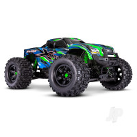 X-Maxx Belted 8S 4WD Electric Monster Truck, Green (+ TQi 2-ch, VXL-8s, Velineon 1200XL, TSM, Belted Tyres)
