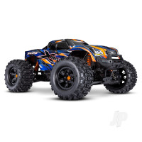 X-Maxx Belted 8S 4WD Electric Monster Truck, Orange (+ TQi 2-ch, VXL-8s, Velineon 1200XL, TSM, Belted Tyres)