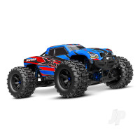 X-Maxx Ultimate 8S 4WD Electric Monster Truck, BlueX (+ TQi 2-ch Link, VXL-8s, Velineon 1200XL, TSM)