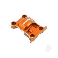 Cover, gear (Orange-anodised 6061-T6 aluminium)