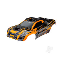 Body, XRT, Orange (painted, decals applied) (assembled with front & rear body supports for clipless mounting, roof & hood skid pads)