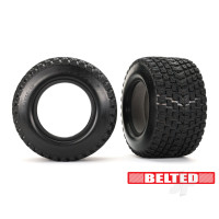 Tyres, Gravix (belted, dual profile (4.3in outer, 5.7in inner)) (left & right)/ foam inserts (2)