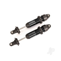 Shocks, GTX, medium (aluminium, Black-anodised) (fully assembled withoutsprings) (2 pcs)
