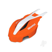 Canopy, Front, Orange / White, Aton