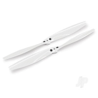 Rotor blade Set, White (2 pcs) (with screws)