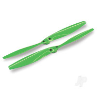 Rotor blade Set, Green (2 pcs) (with screws)