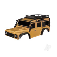 Body, Land Rover Defender, Sand (complete with ExoCage, fuel canisters, jack, spare tyre mount & clipless mounting)