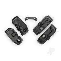 Fenders, inner (narrow), front & rear (2 each), rock light covers (8), battery plate, body mount, 3x8 flat-head screws (4), 2.5x6 CS (10) (for clipless body mounting)