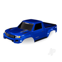 Body, TRX-4 Sport, Blue (painted, decals applied) (for clipless mounting) (requires #8080X inner fenders)