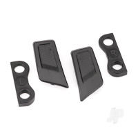 Hood vents (left & right)/ retainers (left & right) (for clipless body mounting) (attaches to #8213 series bodies)