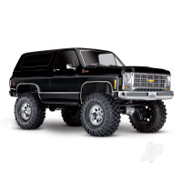 TRX-4 1979 Chevrolet Blazer 1:10 4X4 Electric All-Terrain Crawler, Black (+ TQ 2-ch, XL-5 HV, Titan 550, Clipless Body)