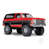 TRX-4 1979 Chevrolet Blazer 1:10 4X4 Electric All-Terrain Crawler, Red (+ TQ 2-ch, XL-5 HV, Titan 550, Clipless Body)