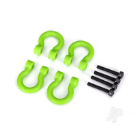 Bumper D-Rings, Green (Front or Rear)/ 2.0x12 CS (4 pcs)