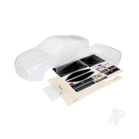 Body, Ford Mustang (Clear, requires painting) / window masks / decal sheet
