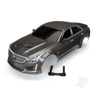 Body, Cadillac CTS-V, Silver (painted, decals applied)