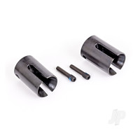 Drive cup, steel, extreme heavy duty (2)/ 4x17mm screw pins, heavy duty (2) (machined, heat treated)