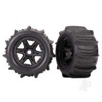 Wheels & Tyres, Assembled Glued 3.8in (2 pcs)