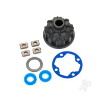 Carrier, Differential (heavy duty) / x-ring gaskets (2 pcs) / ring gear gasket / spacers (4 pcs) / 12.2x18x0.5 PTFE-coated washer (1pc)
