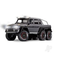 TRX-6 Mercedes-Benz G 63 AMG XL-5 1:10 6X6 RTD Scale & Trail Crawler, Silver (+ TQi 4-ch, XL-5 HV, Titan 550, Clipless Body)