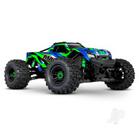 Maxx VXL 1:10 4X4 RTR Monster Truck, Green (+ TQi 2-ch, VXL-4S, Velineon 540XL, TSM, WideMaxx, Clipless Body)
