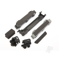 Battery hold-down / mounts (Front & Rear) / battery compartment spacers / foam pads