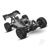 Jato 4X4 BL-2S 1:8 4WD RTR Racing Buggy, Black (+ TQ 2-ch, BL-2S, 3300kV, 2S LiPo, USB-C Charger, Clipless Body)