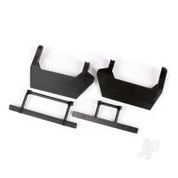 Bumper mounts (front & rear), side skirts (left & right)