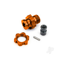 Wheel Hub/Nut 17mm Splined Orange