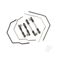Sway bar kit (front and rear) (includes front and rear sway bars and adjustable linkage)