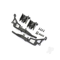 Body mounts (front & rear) (left & right)/ 2.6x10mm BCS (4)/ 1.6x8mm BCS (self-tapping) (8)/ 2.5x12mm CS (2) (fits #9129 body)
