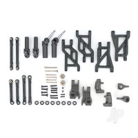 Outer Driveline & Suspension Upgrade Kit, extreme heavy duty, Grey (fits Bandit or Drag Slash)