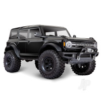 TRX-4 2021 Ford Bronco 1:10 4X4 Electric Scale & Trail Crawler, Shadow Black (+ TQi 4-ch, XL-5 HV, Titan 550, Clipless Body)