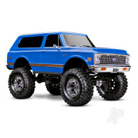 TRX-4 1972 Chevrolet K5 Blazer High Trail Edition 1:10 4WD All-Terrain Crawler, Blue (+ TQi 4-ch, XL-5 HV, Titan 550)
