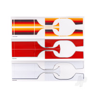 Decal sheet, Ford F-150 (1979) (Red, White, & freewheel) (fits #9230 body)