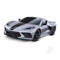 Chevrolet Corvette Stingray 1:10 AWD Supercar, Silver (+ TQ 2-ch, XL-5, Titan 550)