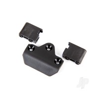 Skid plate, front/ servo mounts, steering (2)