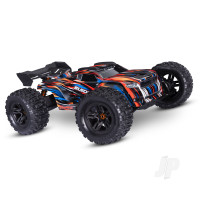 Sledge Belted 1:8 4WD RTR Brushless Electric Monster Truck, Orange (+ TQi 2-ch, TSM, VXL-6S, Belted, Clipless Body)