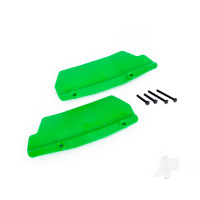 Mud guards, rear, Green (left and right) / 3x15 CCS (2)