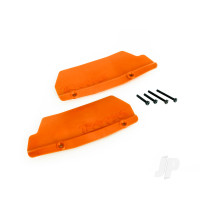 Mud guards, rear, Orange (left and right) / 3x15 CCS (2)