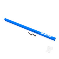 Chassis brace (T-Bar), 6061-T6 aluminium (Blue-anodised) / 3x16 SS (2 pcs) (fits Sledge)