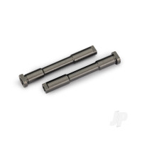Bellcrank posts, steering (aluminium, Grey-anodised)