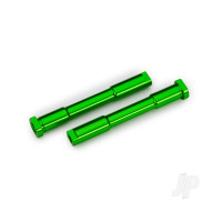 Bellcrank posts, steering (aluminium, Green-anodised)